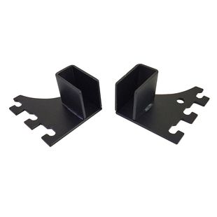 aa柱支架梯柱配件黑色白色方管横梁左右托中直托架展柜展示架挂钩