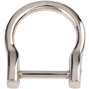 包包扣子可拆卸金属D型螺丝扣固定肩带五金铆钉配件女皮包马蹄扣d