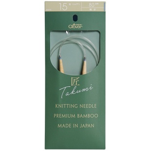 日本进口可乐环形针clover中粗线毛衣针防滑针手工编织DIY毛线针