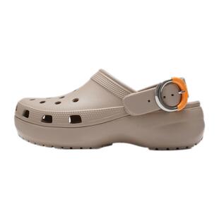 【自营】Crocs卡骆驰女鞋经典云朵彩扣Clog透气厚底休闲洞洞鞋