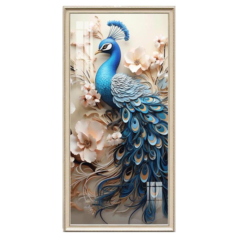 高档欧式玄关背景墙装饰画过道画