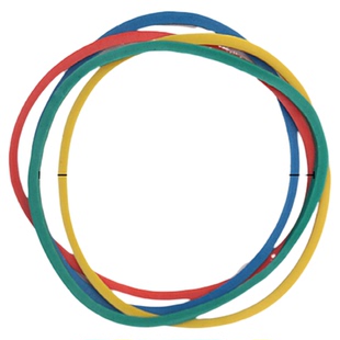 抖音同款彩色橡皮筋 皮筋穿越 高弹力魔术道具近景舞台玩具套装