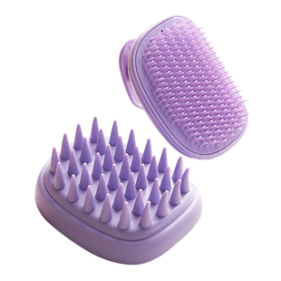 尹秀洗头刷子二合一硅胶洗头发神器洗发梳女士专业洗头梳按摩梳