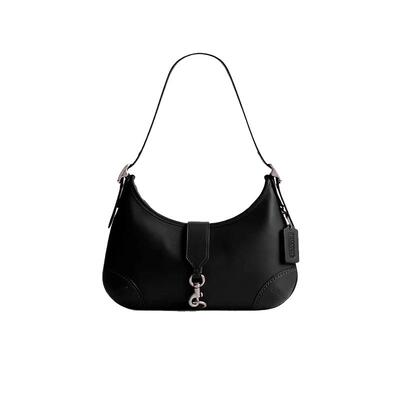 【自营】COACH/蔻驰Hamptons 27 皮革流浪包手提单肩包大号CW642