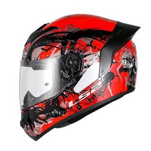 LS2全盔摩托车大尾翼头盔男女3c安全骑行机车四季FF300冬季FF352