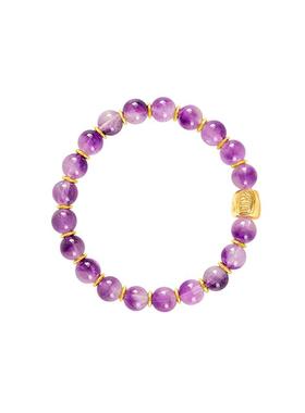 摩邦珠宝摩邦珠宝紫上云间紫色珠珠手链女款新年礼物