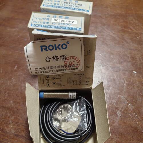 议价ROKO全新原装SC1204-N2接近开关一共四只，维修