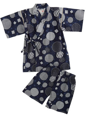 男童夏季日系甚平和服浴衣套装
