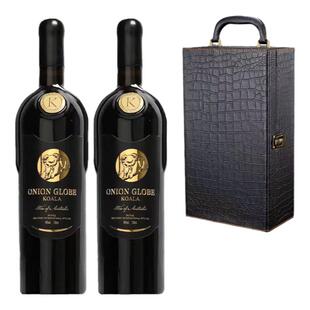 澳洲进口16度考拉干红葡萄酒整箱礼盒装扫码价6999元节日送礼红酒