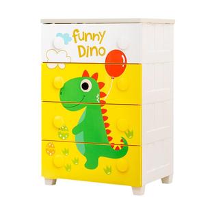 爱丽思儿童抽屉式收纳柜衣柜爱丽丝玩具储物箱客厅卡通五斗柜鞋柜