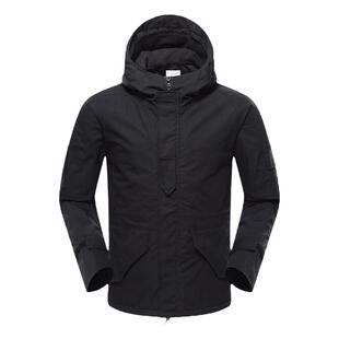 加绒加厚防风外套户外战术迷彩冲锋衣秋冬防水登山服男女士三合一