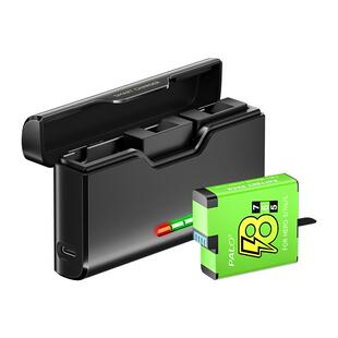 GoPro8相机电池适用8/7/6/5运动相机摄像机电池充电器全解码充电盒配件充电器座充