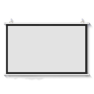 投影仪幕布壁挂幕布免打孔投影布幕布挂墙投影仪家用幕布抗光幕布