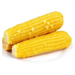 东北香甜黄糯玉米新鲜现摘真空装加热即食黏黄糯玉米粘粒无糖精