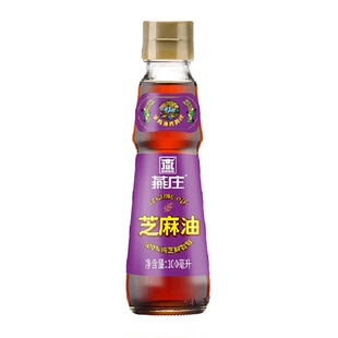 燕庄头道初榨芝麻香油100mL*1瓶物理压榨凉拌菜烹饪火锅蘸料麻油