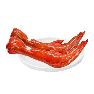 沟帮子即食鸡爪香熏卤味香辣烧烤糖醋黑鸭味零食鸡肉熟食凤爪25g