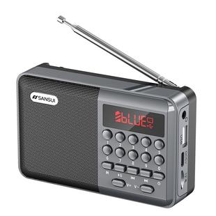 山水收音机老人专用蓝牙音响随身听可插卡小型半导体音箱2025新款