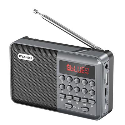 山水收音机老人专用蓝牙音响随身听可插卡小型半导体音箱2025新款