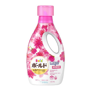 日本P&G/宝洁洗衣液浓缩柔顺剂花果香护色芬芳无荧光剂抗菌去污