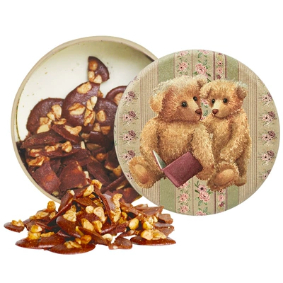 珍妮曲奇聪明小熊坚果巧克力