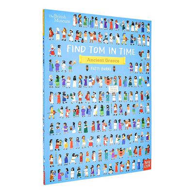 【现货】大英博物馆：寻找汤姆：古埃及 British Museum: Find Tom in Time: Ancient Greece 原版英文儿童绘本 善本图书