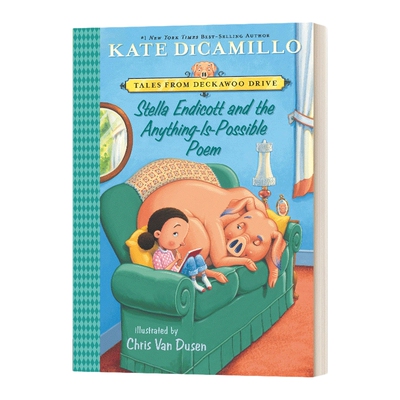 英文原版 Stella Endicott and the Anything Is Possible Poem 小猪梅西续作 英文版 Tales from Deckawoo Drive 5 进口英语书籍