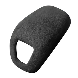 保时捷Panamera翻毛皮档把盖Alcantara排档头套帕拉梅拉内饰改装