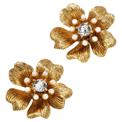 oscardelarenta欧美复古做旧耳环