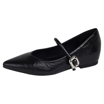 玛丽珍单鞋女夏配裙子法式小个子内增高绝美气质小码女鞋32 33 34