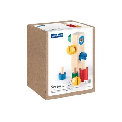 guidecraft螺旋转转乐积木2岁