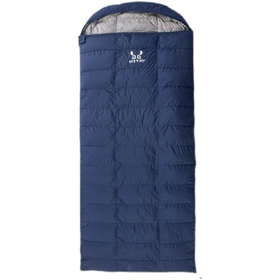 便携式加大单双人冬季羽绒睡袋