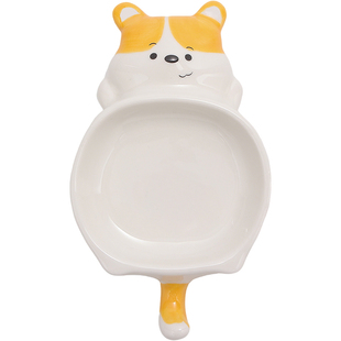 熊谷组陶瓷调料碟蘸酱碟手绘釉下彩小料碟前菜咸菜碟家用酱油醋碟