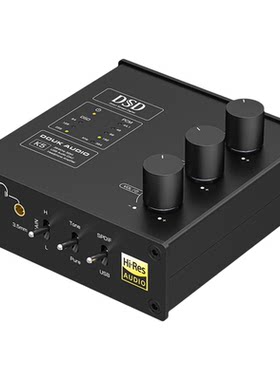 DOUK AUDIO K5 耳放解码一体机 USB DAC 数模转换器 DSD256