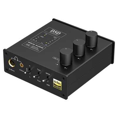 DOUK AUDIO K5 耳放解码一体机 USB DAC 数模转换器 DSD256