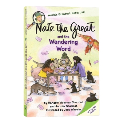 英文原版 Nate the Great and the Wandering Word 小侦探内特29 英文版 进口英语原版书籍