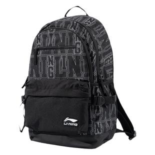 李宁书包双肩包2024新款男生女生大容量背包运动青少年高中初中生