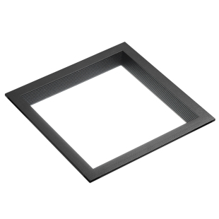 格栅灯15x15网格5寸嵌入式10*10正方形筒灯斗胆射灯黑色隔珊灯led