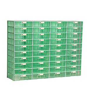 腾正跃小东西收纳盒塑料加厚九宫格收纳盒带抽屉零碎物品收纳盒子