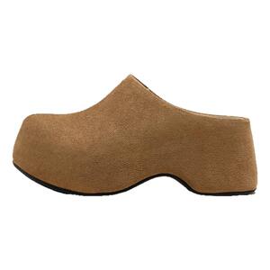 厚底勃肯鞋半拖女外穿2026新款春季拖鞋增高懒人一脚蹬包头穆勒鞋