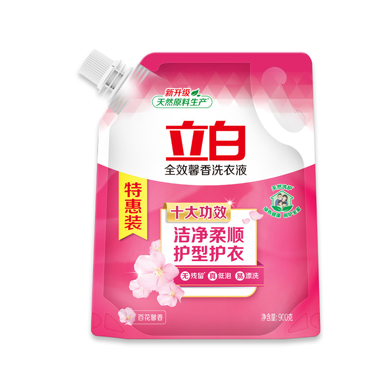 立白全效馨香洗衣液护衣护色留香