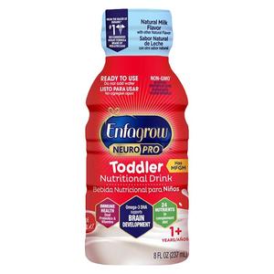 美国版美赞臣水奶3段婴幼儿液态奶儿童液体奶1-3岁三段237ml*24瓶