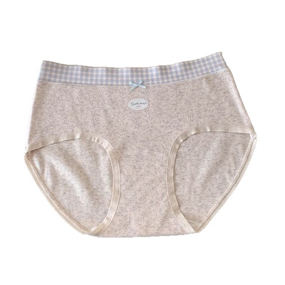 简约英伦风格~高弹纯棉女士内裤