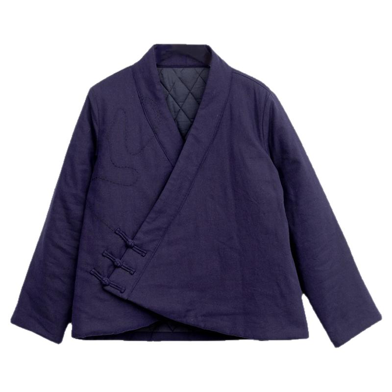 冬季民族风改良汉服棉衣夹棉外套