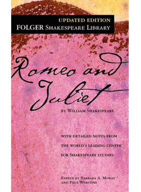 【中商原版】罗密欧与朱丽叶 英文原版 Romeo and Juliet 威廉 莎士比亚 四大悲剧 世界名著 经典小说 福尔杰莎士比亚图书馆