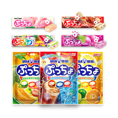 日本进口Q弹夹心普超软糖