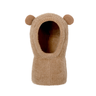 宝宝帽子冬男儿童围脖一体帽婴儿围巾护耳帽女宝女童保暖冬帽冬季