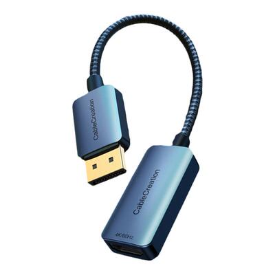 dp1.4转hdmi2.0转换器4k60hz+HDR大dp转hdmi转接头displayport电脑to连接电视显示器屏接口母144hz高清转接线