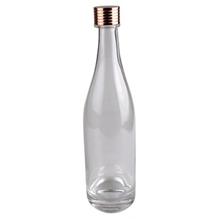 白酒空瓶子一斤装晶白料珍酒瓶私人定制高档空酒瓶500ml玻璃酒瓶