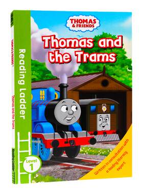 托马斯和朋友们Thomas and Friends Thomas and the Trams英文原版分级阅读入门级Reading Ladder Level 1英语故事图画书绘本3-6岁