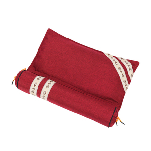 艾草颈椎枕助睡眠成人睡觉枕多功能连体圆柱加热可拆卸组合枕